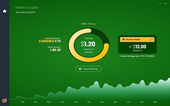 Phần Mềm Chống Virus Norton Tự Động Cài Công Cụ Đào Coin Vào Máy Người Dùng