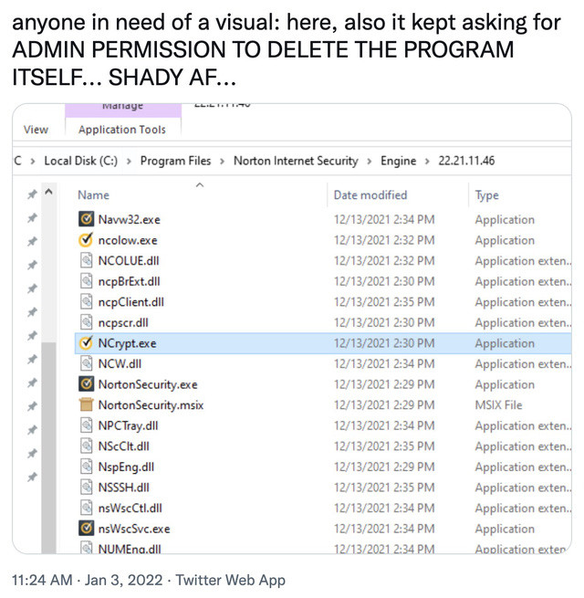 Phần Mềm Chống Virus Norton Tự Động Cài Công Cụ Đào Coin Vào Máy Người Dùng Phần Mềm Chống Virus Norton Tự Động Cài Công Cụ Đào Coin Vào Máy Người Dùng