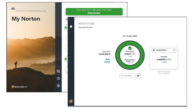 Phần Mềm Chống Virus Norton Tự Động Cài Công Cụ Đào Coin Vào Máy Người Dùng Phần Mềm Chống Virus Norton Tự Động Cài Công Cụ Đào Coin Vào Máy Người Dùng