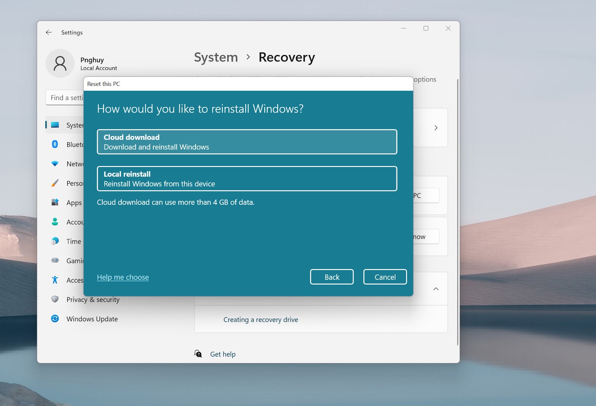 Cách Reset Máy Tính Windows Nhanh Chóng, Không Mất Dữ Liệu Cá Nhân