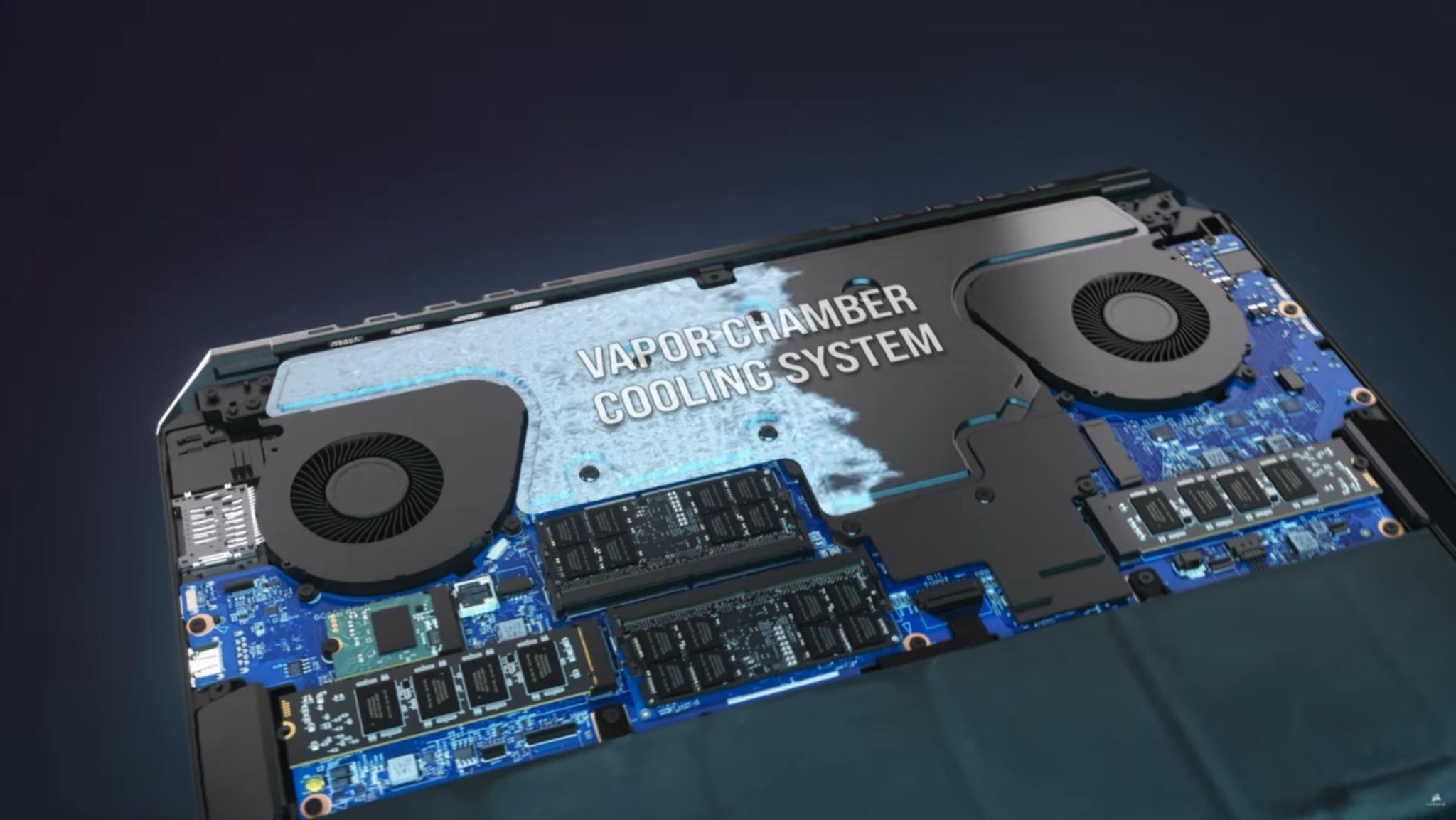 Voyager A1600 - Laptop Gaming Đầu Tiên Của Corsair - Chip Amd - Phím Cơ - Màn Hình Phụ