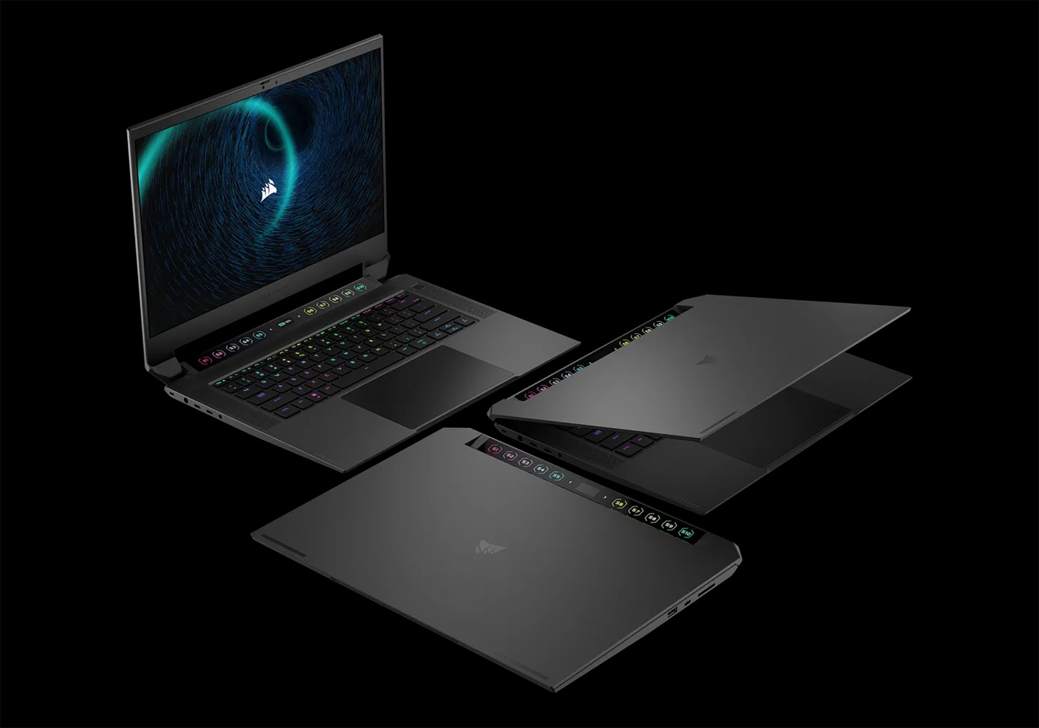 Voyager A1600 - Laptop Gaming Đầu Tiên Của Corsair - Chip Amd - Phím Cơ - Màn Hình Phụ