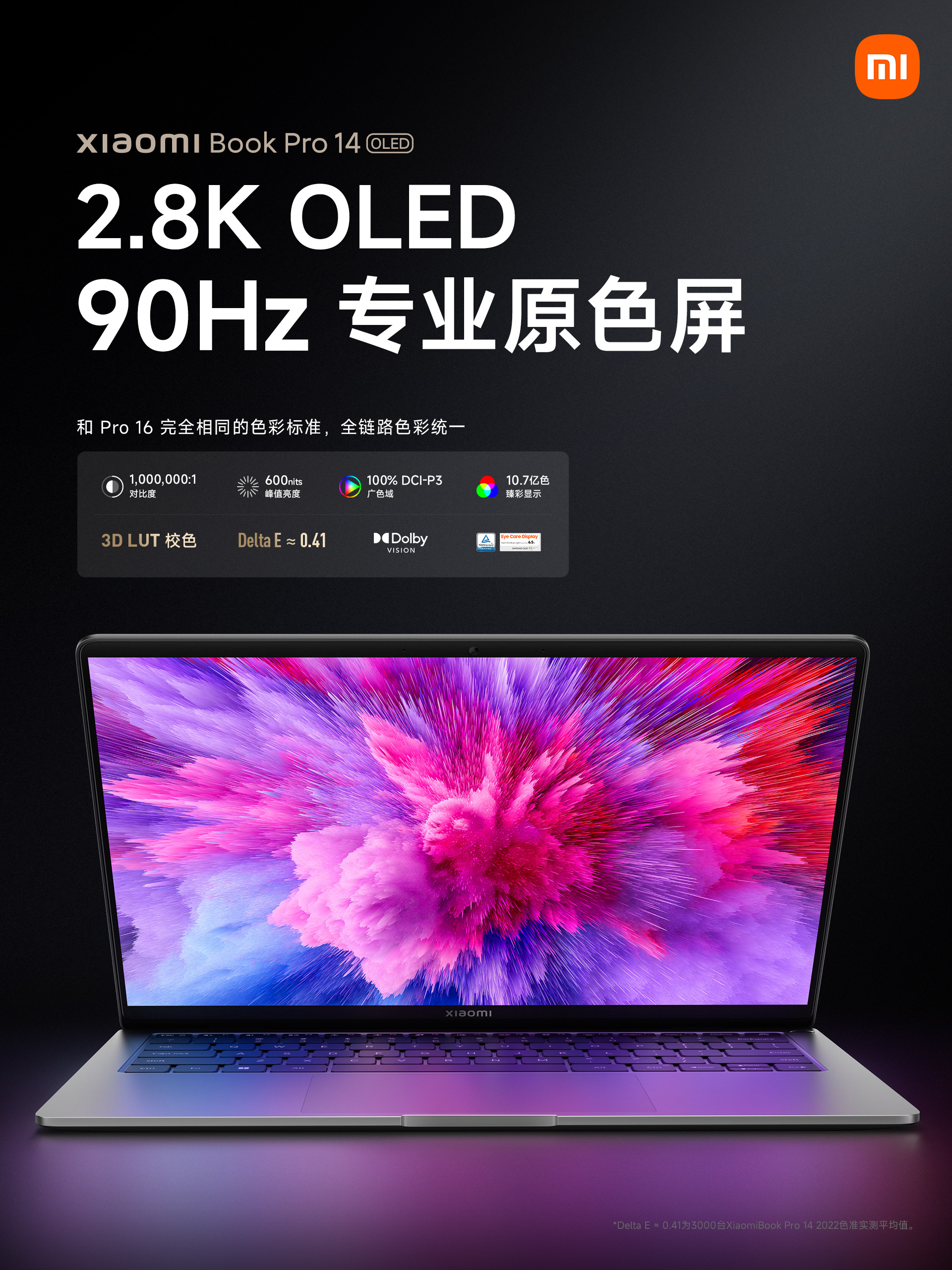 Xiaomi Book Pro Bản 2022: Màn Hình Oled 100% Dci-P3 - Cpu Intel Alder Lake Xiaomi Book Pro Bản 2022: Màn Hình Oled 100% Dci-P3 - Cpu Intel Alder Lake