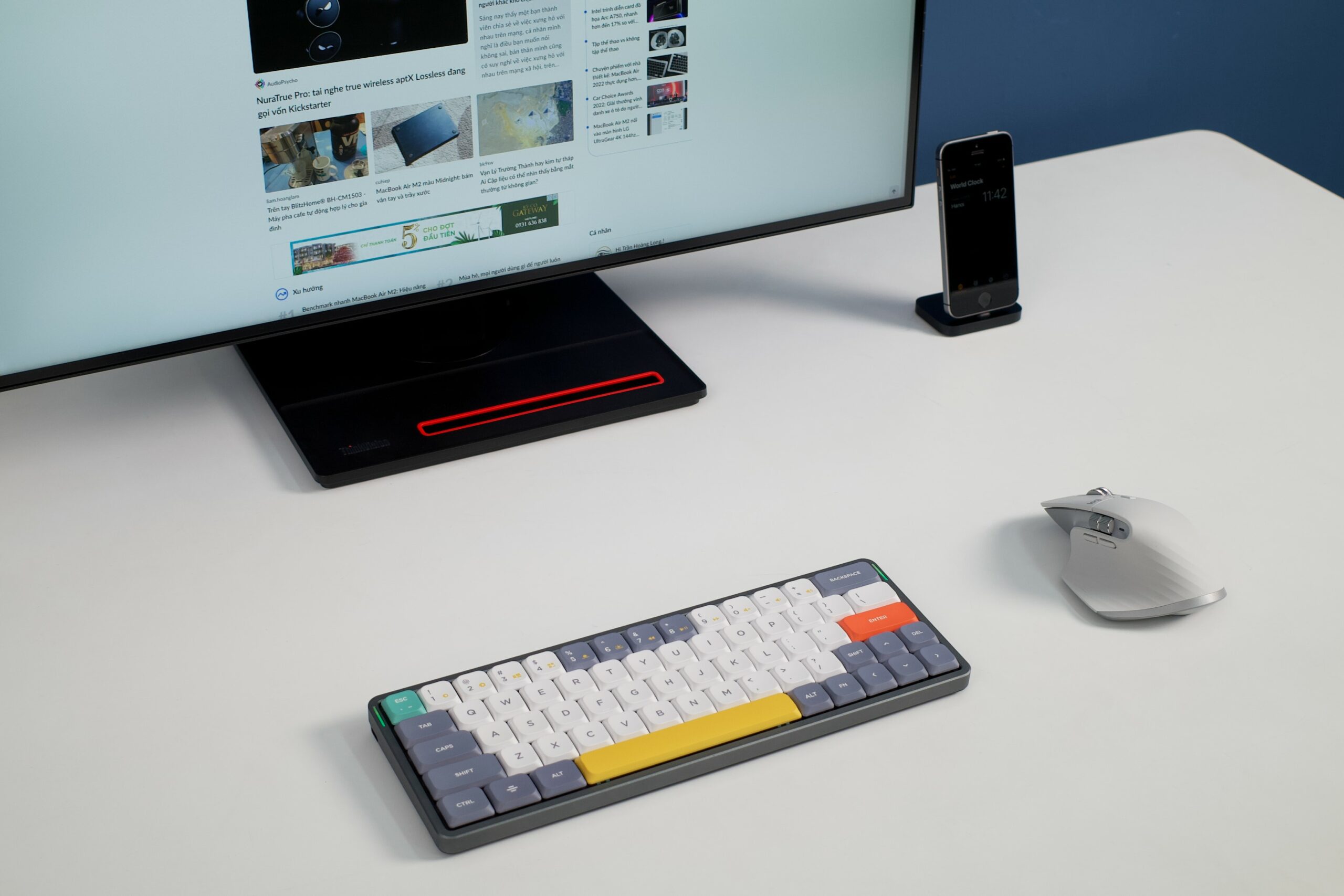 Trên Tay Logitech Mx Master 3S: Màu Trắng Trang Nhã, Nút Bấm Rất Êm, Độ Nhạy Cao Hơn Và Chỉnh Được