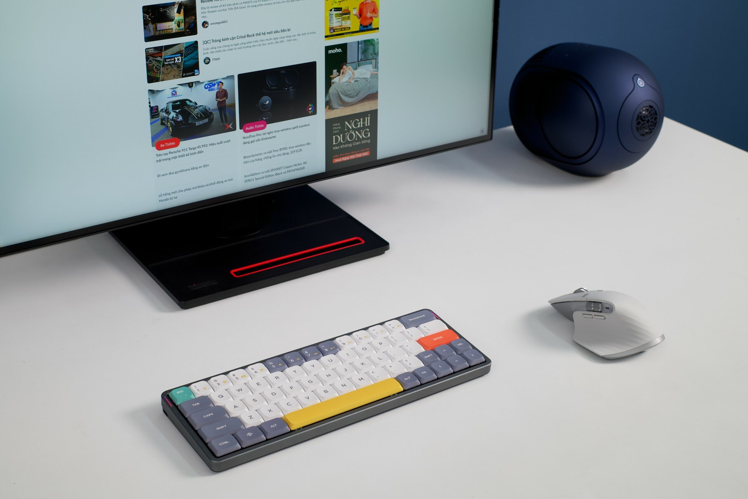 Trên Tay Logitech Mx Master 3S: Màu Trắng Trang Nhã, Nút Bấm Rất Êm, Độ Nhạy Cao Hơn Và Chỉnh Được