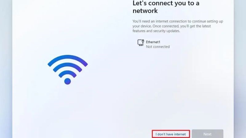 Huong Dan Cach Bo Qua Wifi Khi Thiet Lap Windows 11 Features 02 Chọn