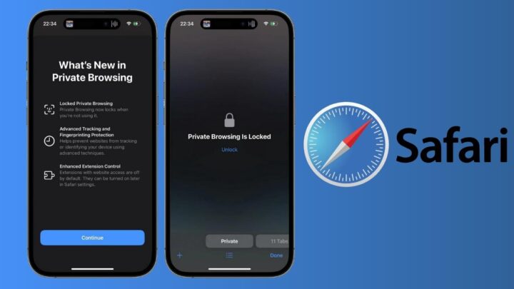 Cách Khóa Tab Ẩn Danh Trên Safari Bằng Face Id