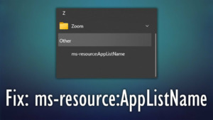 Cách Sửa Lỗi Ms Resource Appname:text Trên Windows 11