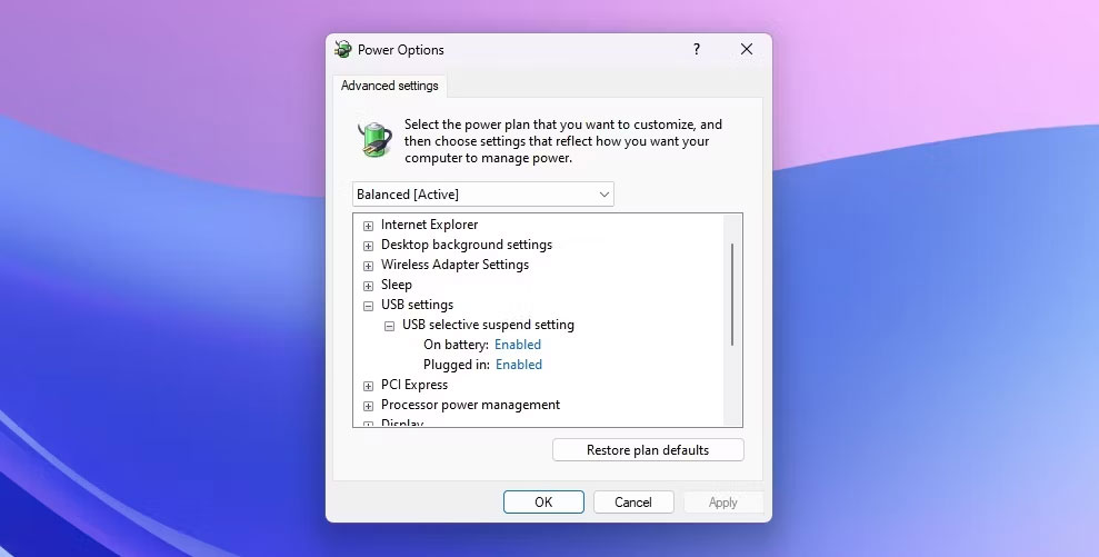 3 cach vo hieu hoa USB Selective Suspend trong Windows 11 Features 05 3 Cách Vô Hiệu Hóa Usb Selective Suspend Trong Windows 11 Features 05