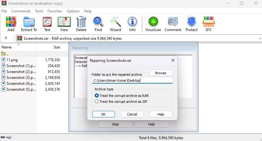 6 Cach Khac Phuc Loi Checksum Trong Winrar Features 04 6 Cách Khắc Phục Lỗi Checksum Trong Winrar Features 04