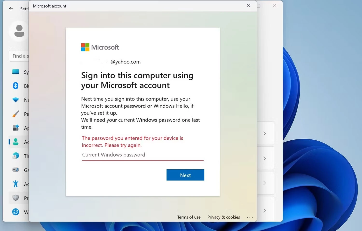 Cách Khắc Phục Lỗi “we’ll Need Your Current Windows Password” Trên Windows 10:11 Features 01
