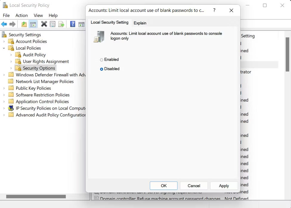 Cach Khac Phuc Thong Bao 22Enter Network Credentials22 Lien Tuc Tren Windows Features 06 Cách Khắc Phục Thông Báo Enter Network Credentials Liên Tục Trên Windows Features 06