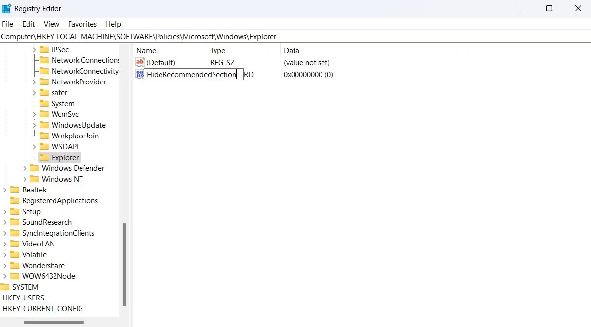 Cach Xoa Phan Recommended Cua Menu Start Trong Windows 11 Features 04 Cách Xóa Phần Recommended Của Menu Start Trong Windows 11 Features 04