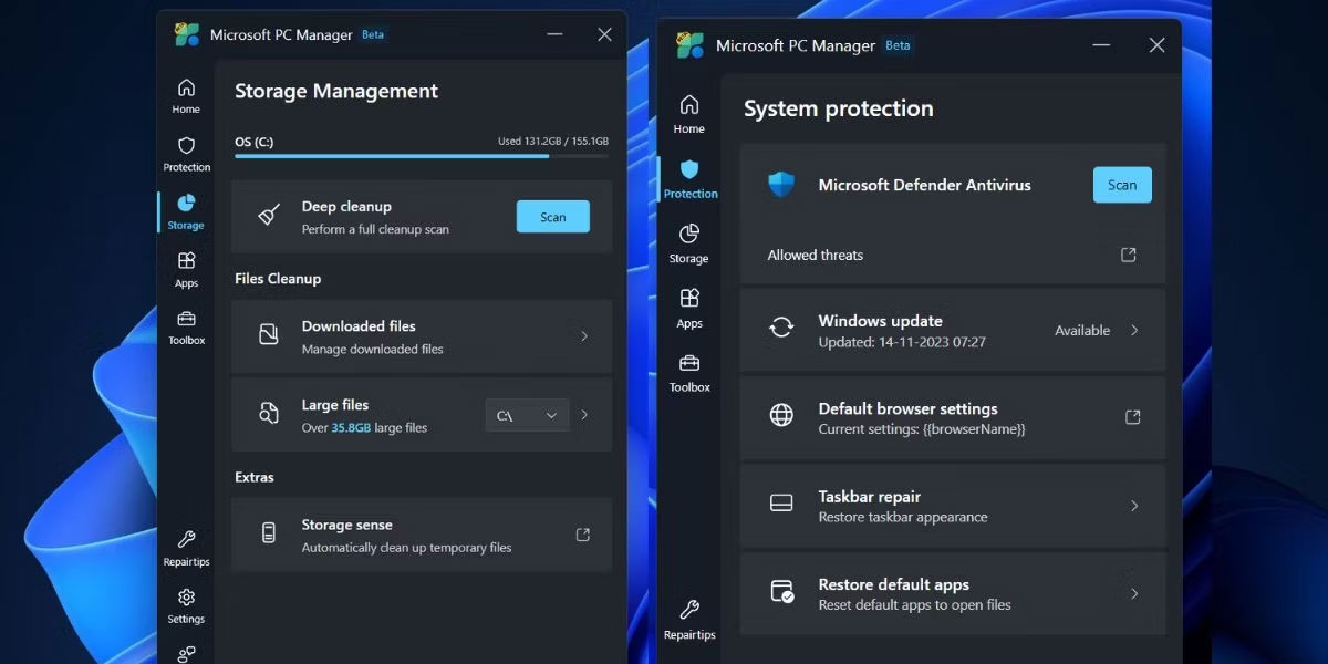 Cach Su Dung Toolbox Trong Microsoft Pc Manager Tren Windows 11 Features 01 Cách Sử Dụng Toolbox Trong Microsoft Pc Manager Trên Windows 11 Features 01