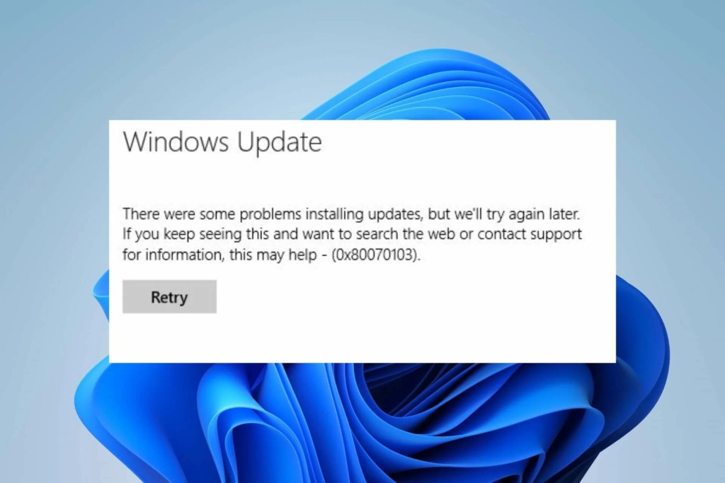 Cách Khắc Phục Lỗi 0X80070103 Trên Windows 11
