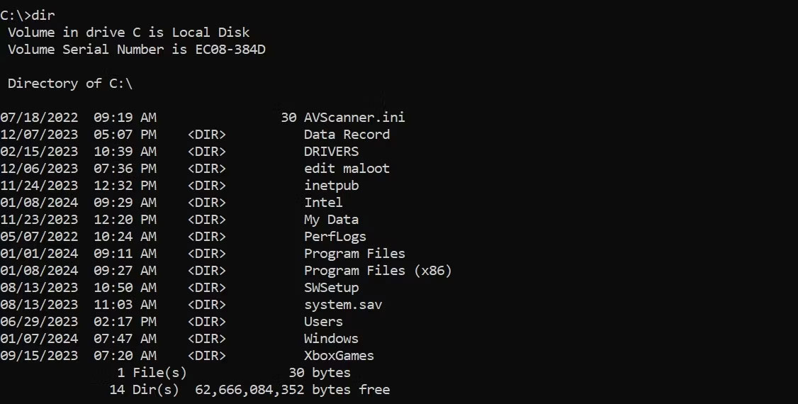 Cach Dieu Huong Thu Muc Trong Windows Command Prompt Features 03 Cách Điều Hướng Thư Mục Trong Windows Command Prompt