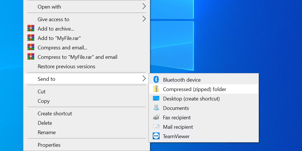 4 Cach De Dang Tao File Zip Tren Windows Features 01 4 Cách Dễ Dàng Tạo File Zip Trên Windows