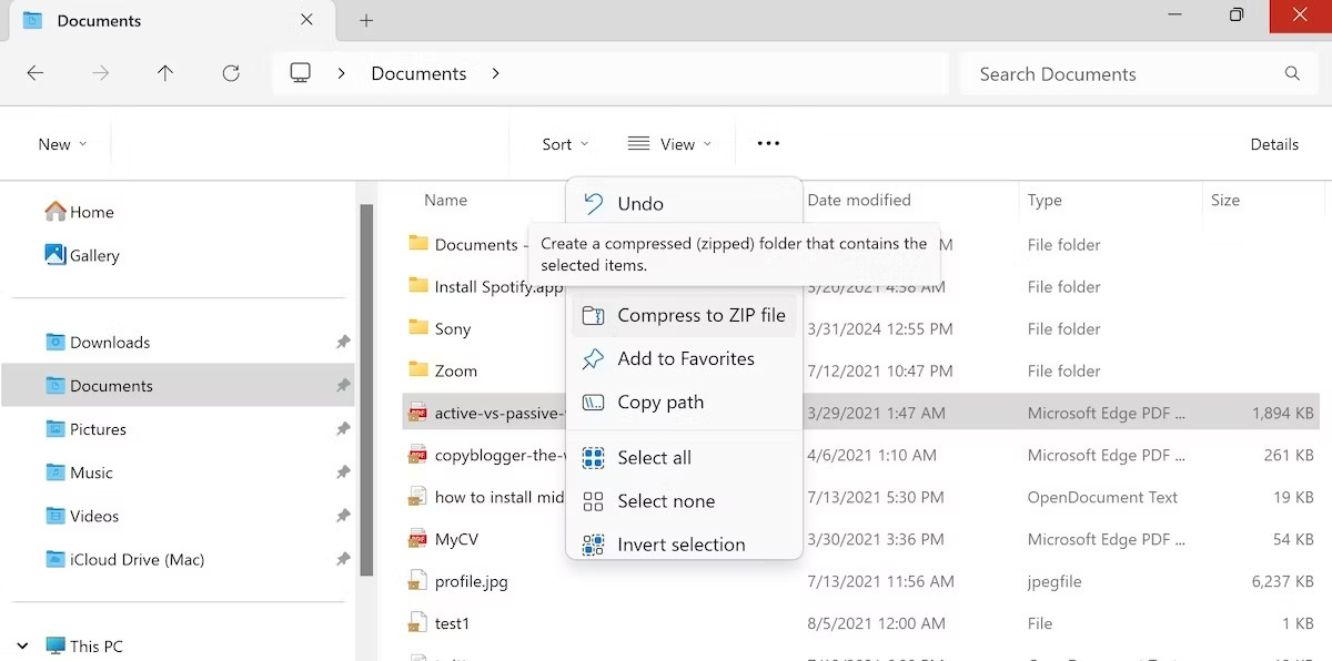 4 Cach De Dang Tao File Zip Tren Windows Features 03 4 Cách Dễ Dàng Tạo File Zip Trên Windows