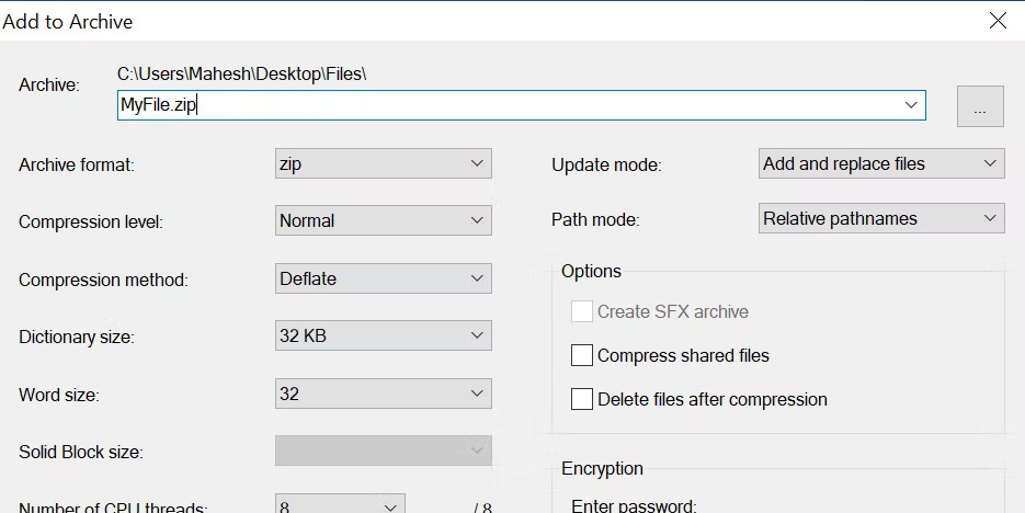 4 Cach De Dang Tao File Zip Tren Windows Features 04 4 Cách Dễ Dàng Tạo File Zip Trên Windows