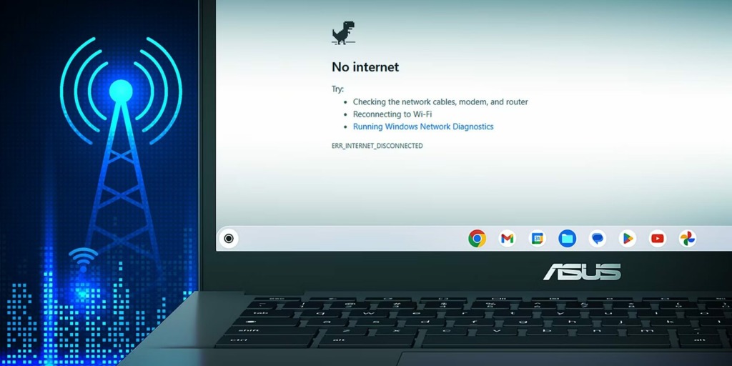 Sửa Lỗi Mạng Không Khả Dụng Trong Chromebook