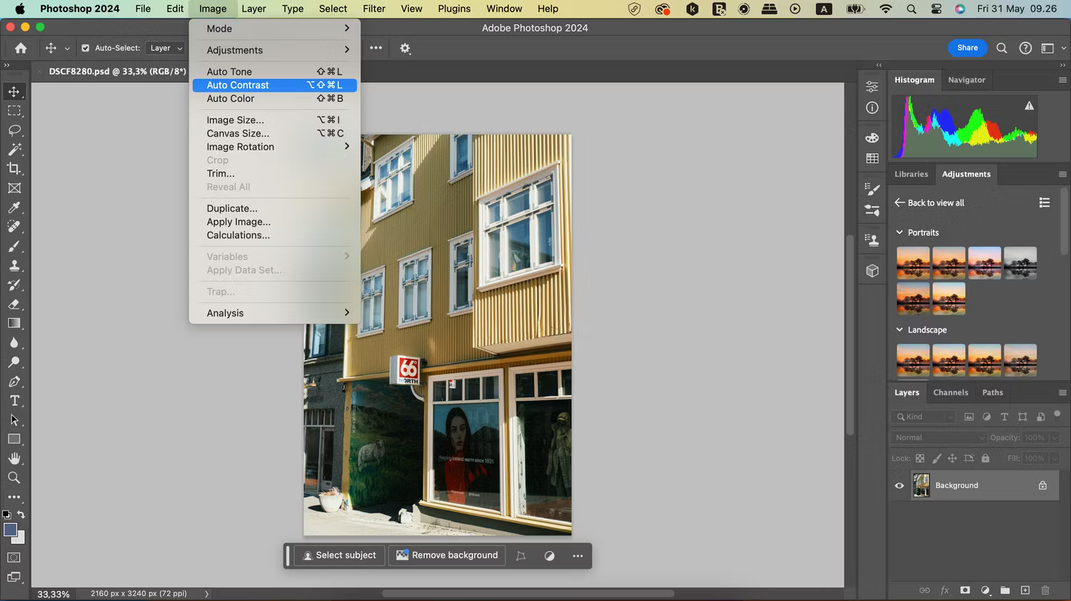 Photoshop Hay Lightroom Ho Tro Chinh Sua Ai Tot Hon Features 02 Tự Động Điều Chỉnh Tông Màu, Màu Sắc Và Độ Tương Phản Trong Photoshop