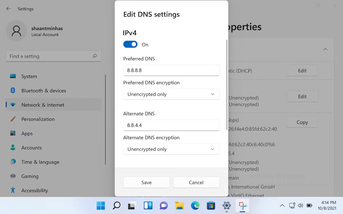 Thay Doi Cai Dat Dns Trong Windows 11 Thay Đổi Cài Đặt Dns Server Trong Windows 11