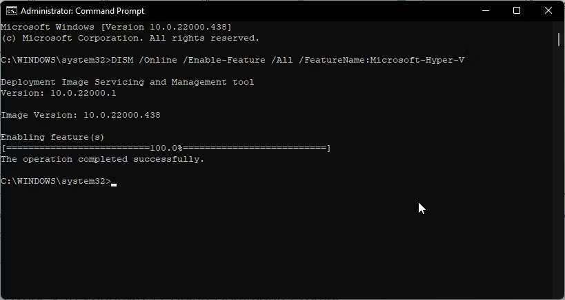 Kich Hoat Hyper V Bang Cmd Kích Hoạt Hyper-V Bằng Cmd