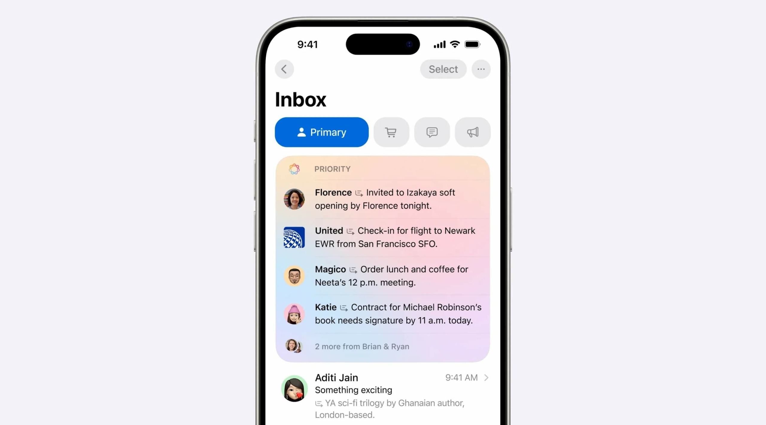 Ung Dung Mail Tren Iphone Se Duoc Tich Hop Them Apple Intelligence Trong Ban Cap Nhat Ios 18.1 Va Ios 18.2 Trong Tuong Lai Scaled Ứng Dụng Mail Trên Iphone Sẽ Được Tích Hợp Thêm Apple Intelligence Trong Bản Cập Nhật Ios 18.1 Và Ios 18.2 Trong Tương Lai.