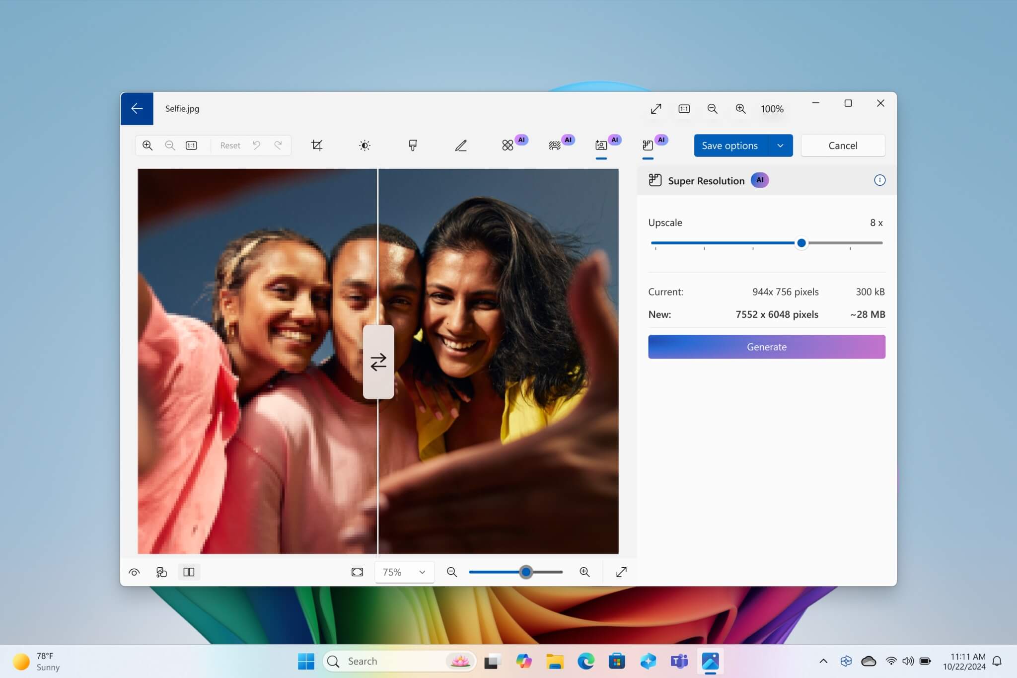 Microsoft Photos Xuat Hien Ai Super Resolution Upscale Trong Windows Insider Microsoft Photos Xuất Hiện Ai Super Resolution Upscale Trong Windows Insider