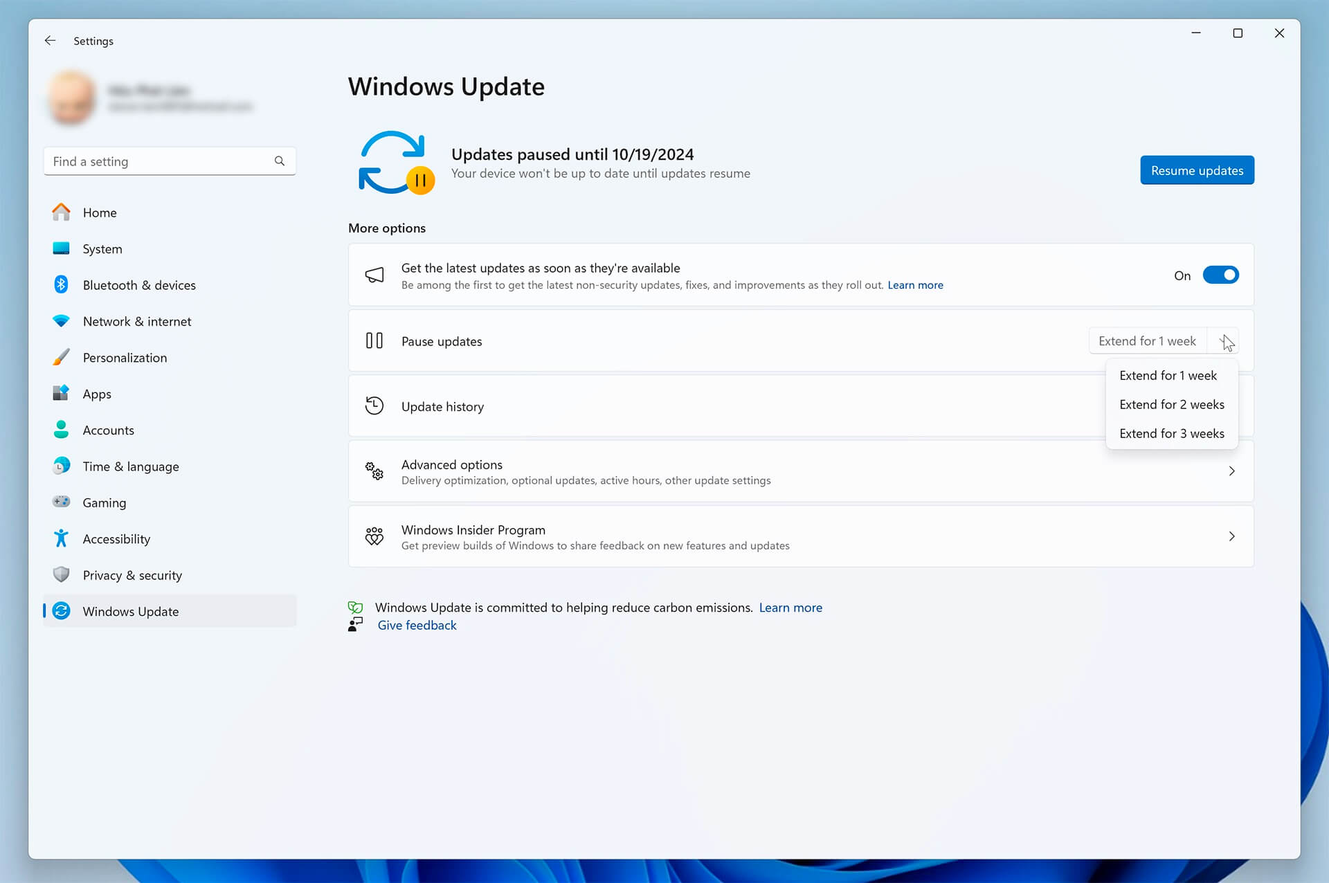 Tam Dung Windows Auto Update Tren Pc Windows 11 Tạm Dừng Windows Auto Update Trên Pc Windows 11