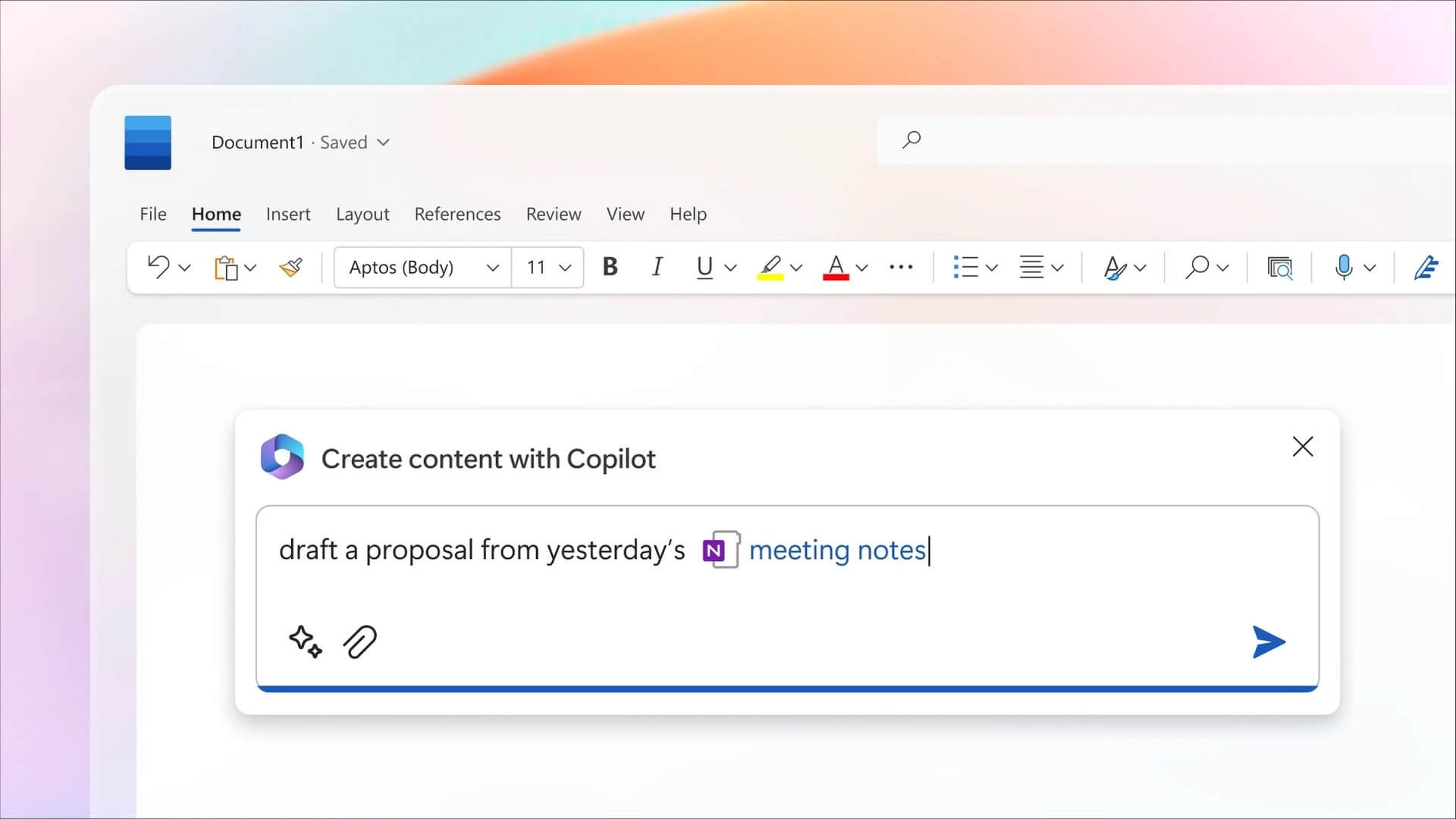 Giao Dien Tro Giup Cua Copilot Trong Microsoft Word. Anh Microsoft Nước Đi Táo Bạo Của Microsoft