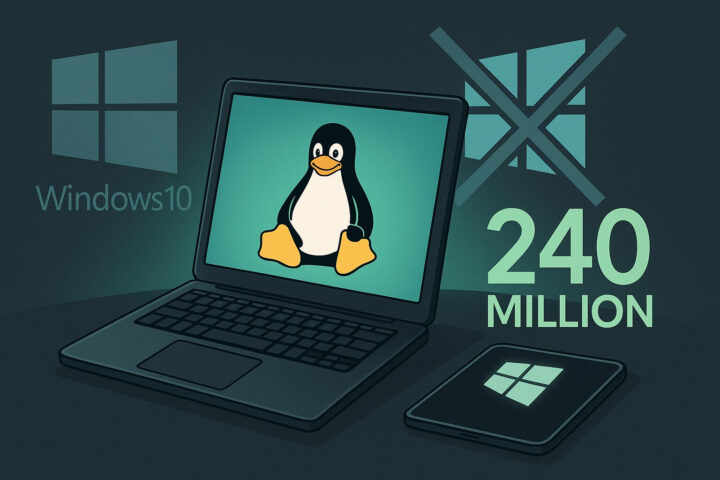 The "End Of 10" project rescues 240 million old computers by replacing Windows 11 with Linux