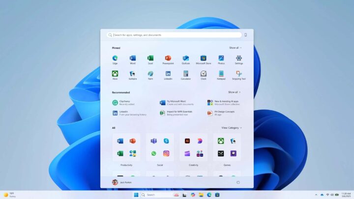 Microsoft reveals new Start Menu design for Windows 11 2025 – more user-friendly and efficient