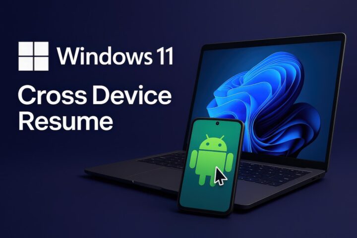 Windows 11 introduces Cross Device Resume: Continue Android apps on PC with just one click