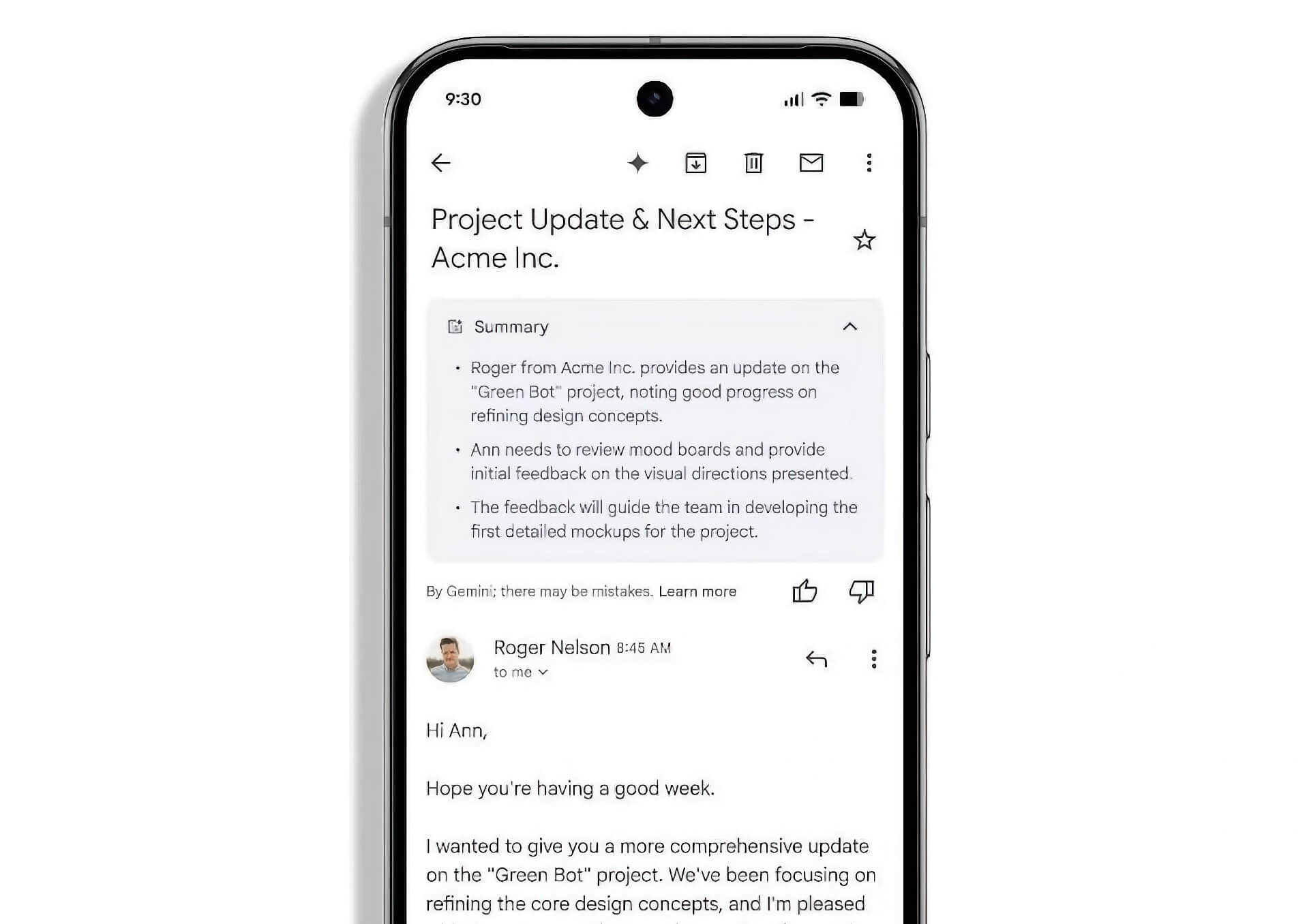 Gmail Cap Nhat Tu Dong Hien Thi Tom Tat Email Bang Ai Gemini Tren Di Dong Gmail Cập Nhật: Tự Động Hiển Thị Tóm Tắt Email Bằng Ai Gemini Trên Di Động