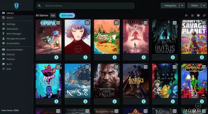 Heroic Games Launcher: The optimal solution for playing Windows games on Linux and macOS