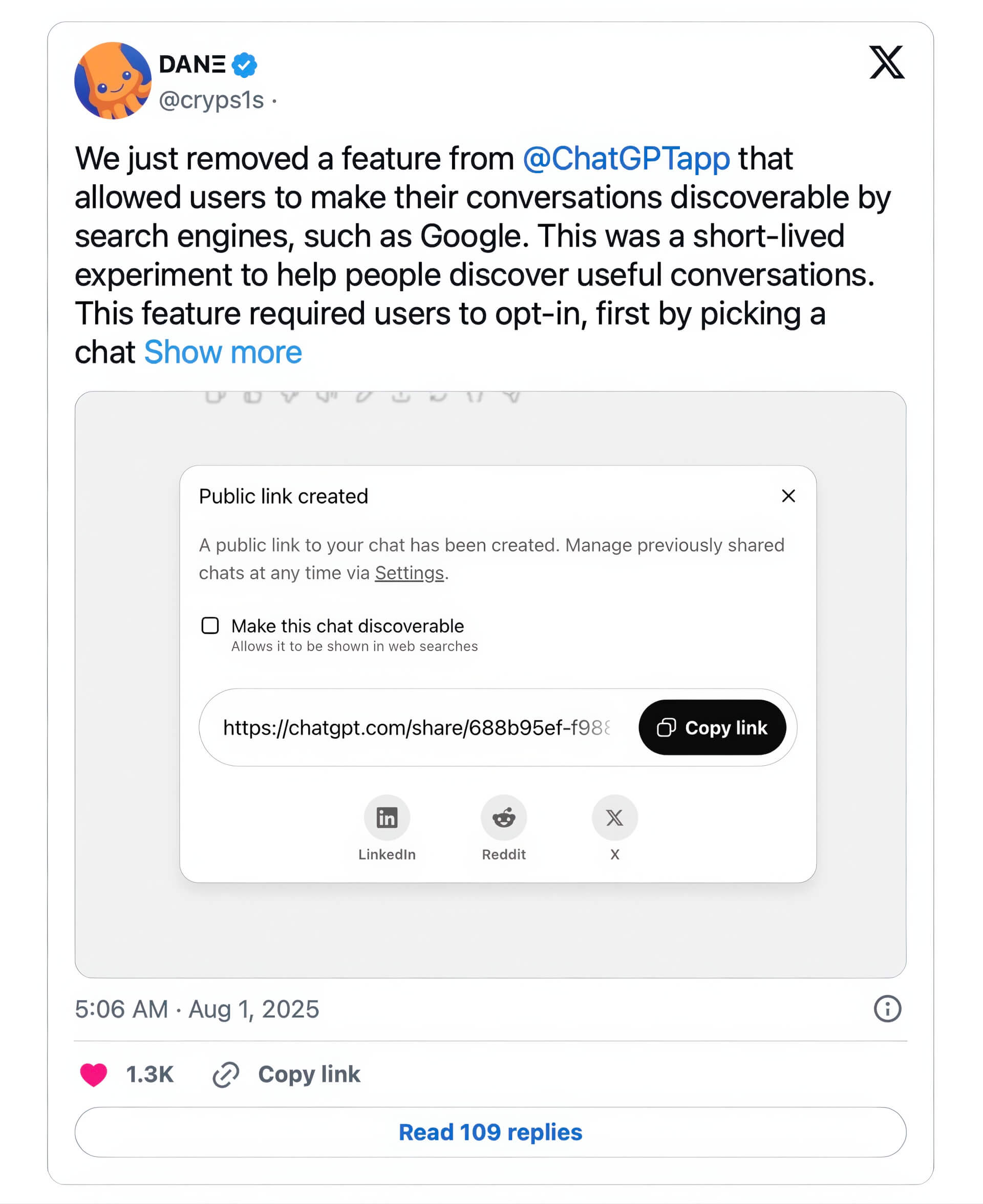 Chatgpt Conversations Bi Lo Qua Google Search Su Co Khien Hang Nghin Nguoi Dung Bi Anh Huong Chatgpt Conversations Bị Lộ Qua Google Search - Sự Cố Khiến Hàng Nghìn Người Dùng Bị Ảnh Hưởng