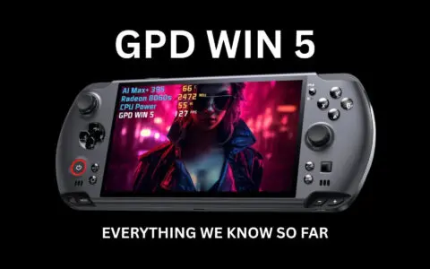 GPD Win 5 ra mắt ngày 17/10 - Sức mạnh ngang laptop RTX 4060, cần pin rời để hoạt động