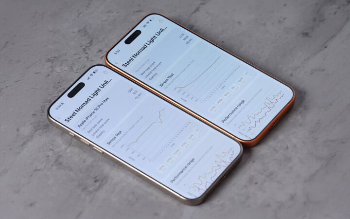 iPhone 17 Pro Max with SSD cooling for superior benchmark scores