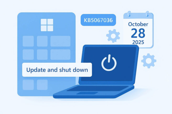 Windows 11 fixes the "Update and shut down" error that takes forever