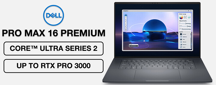 Banner Dell Pro Max 16 Premium