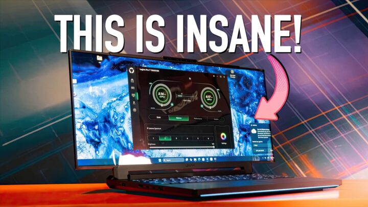 Lenovo Legion Pro Rollable - Gaming laptop with a unique rollable screen