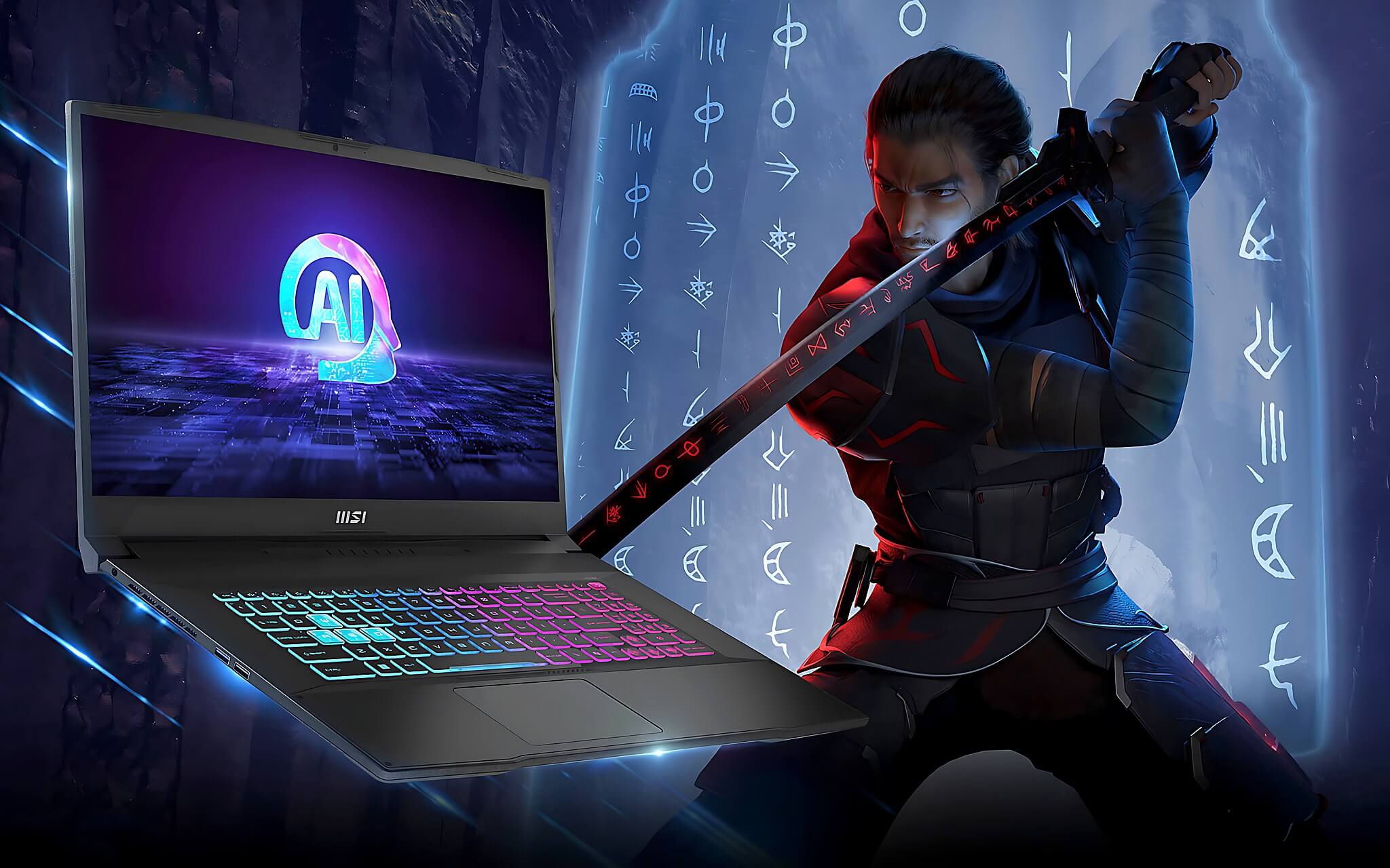Thiết Kế Thân Máy Msi Katana A17 Ai 17,3 Inch So Sánh Với Rog Zephyrus G14