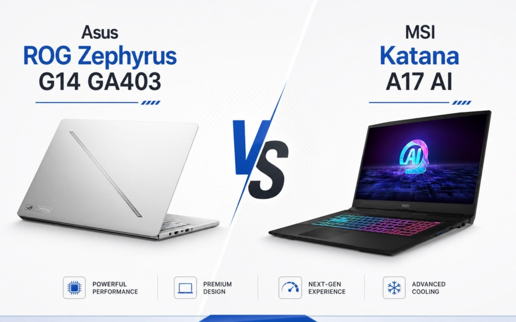 Rog Zephyrus G14 Và Msi Katana A17 Ai : Oled Di Động Hay Màn Lớn Hiệu Năng Cao Cho Game Thủ
