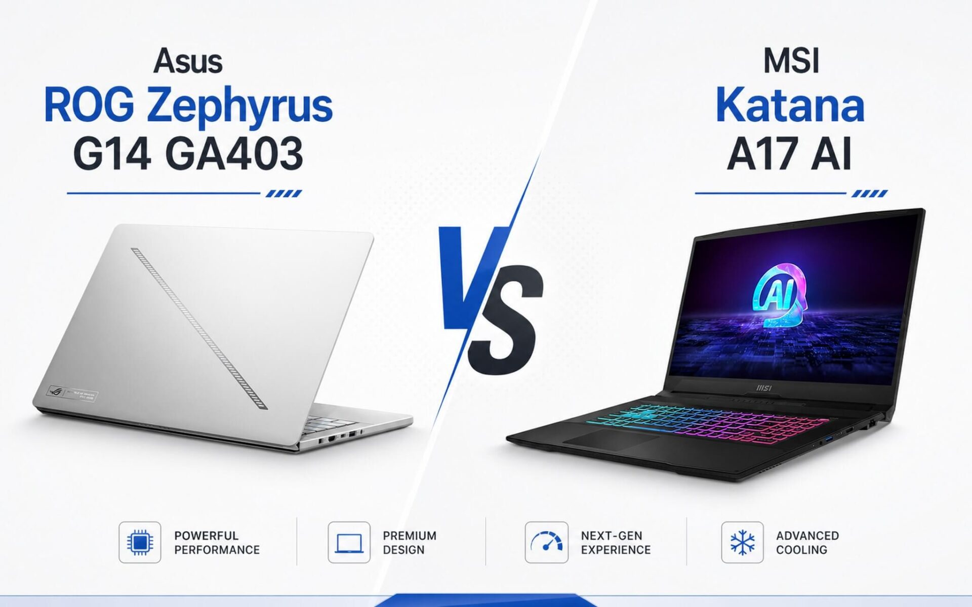 Rog Zephyrus G14 Va Msi Katana A17 Ai 2026 Oled Di Ong Hay M Featured Rog Zephyrus G14 Và Msi Katana A17 Ai : Oled Di Động Hay Màn Lớn Hiệu Năng Cao Cho Game Thủ