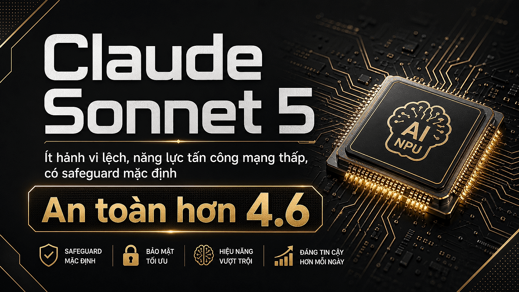 Đồ Họa Nhấn Mạnh Claude Sonnet 5 An Toàn Hơn 4.6 Với Safeguard Mặc Định