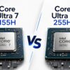 Hai Chip Intel Core Ultra 7 155H Và 255H Trên Bo Mạch Laptop