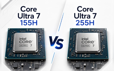Hai Chip Intel Core Ultra 7 155H Và 255H Trên Bo Mạch Laptop