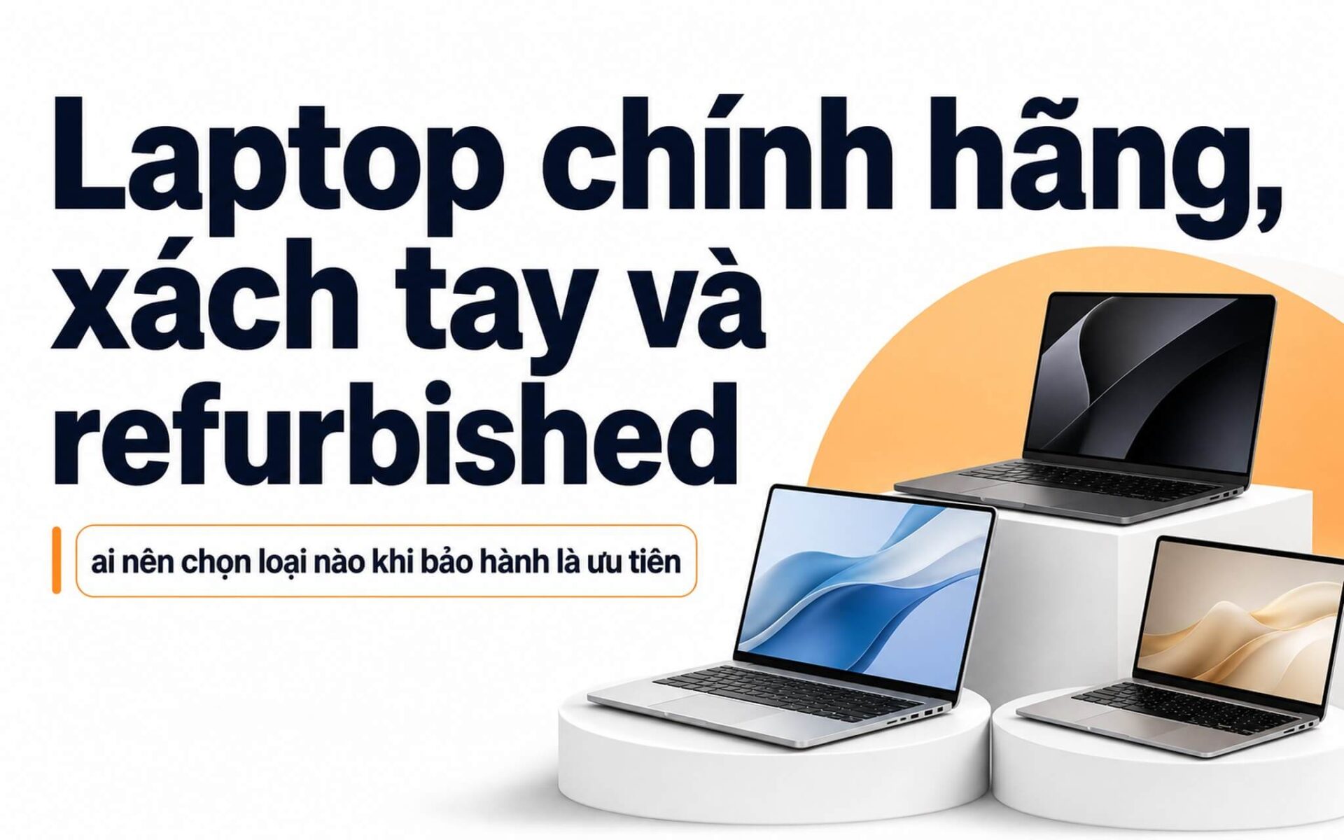 Laptop Chinh Hang Xach Tay Va Refurbished Ai Nen Chon Loai N Featured Laptop Chính Hãng, Xách Tay Và Refurbished: Ai Nên Chọn Loại Nào Khi Bảo Hành Là Ưu Tiên Hàng Đầu