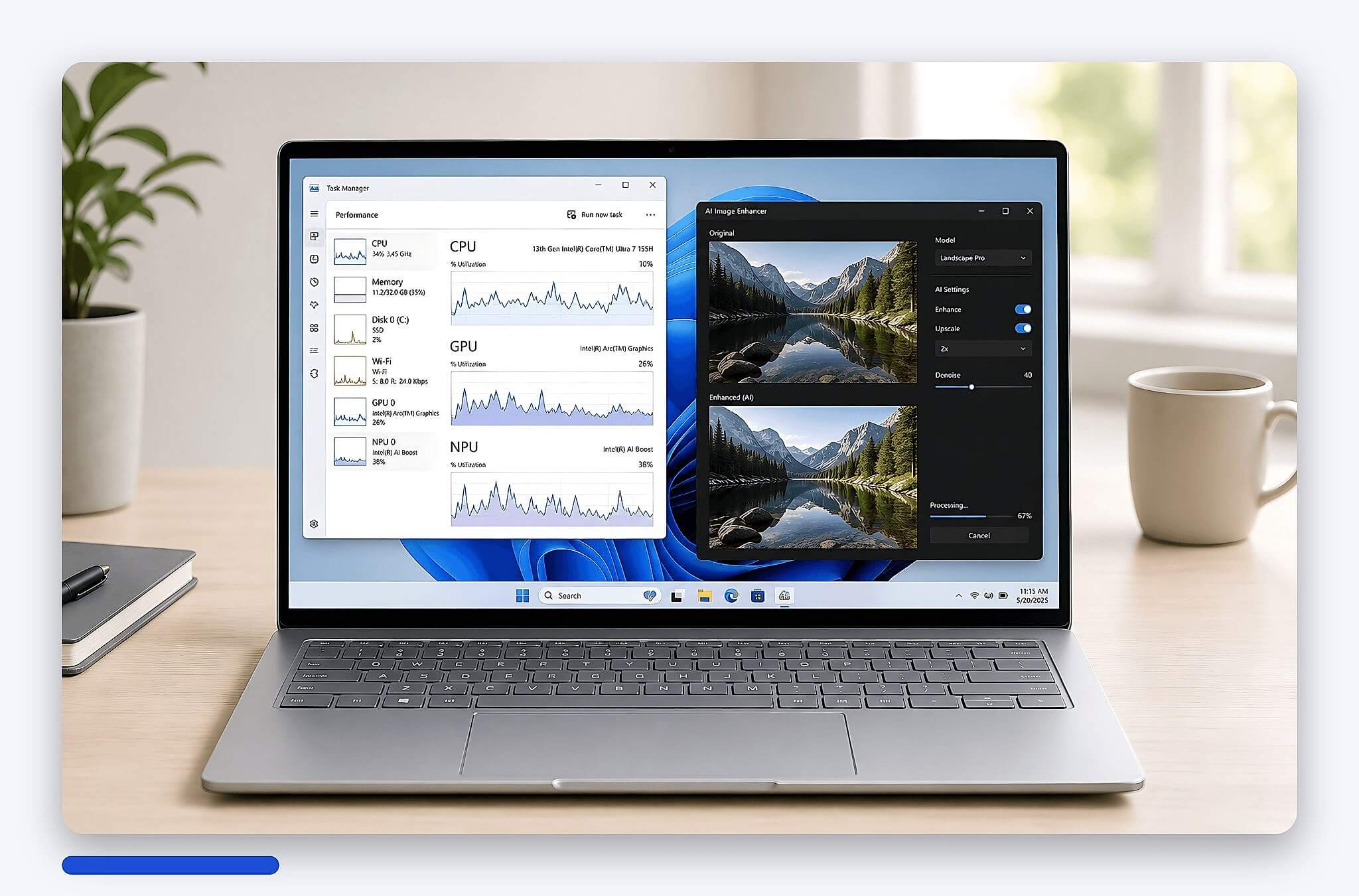 Minh Họa Vai Trò Xử Lý Ai Của Npu Cpu Và Gpu